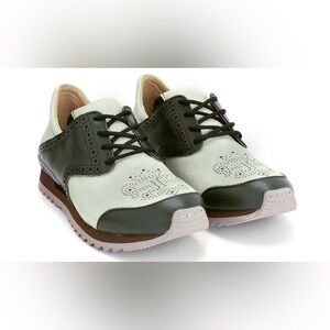 John Fleuvog Training Paths Pidgin Derby Sneakers in Brogue